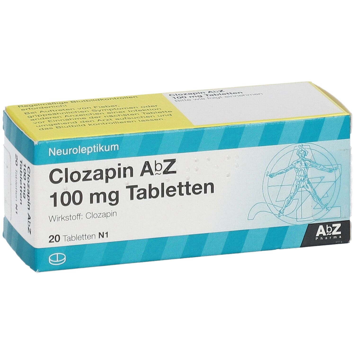 Clozapin AbZ 100 mg