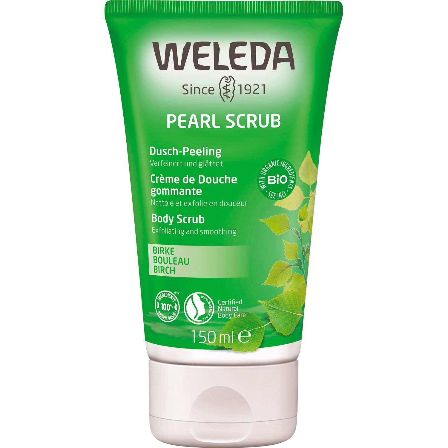 Weleda Pearl Scrub - Dusch-Peeling Birke