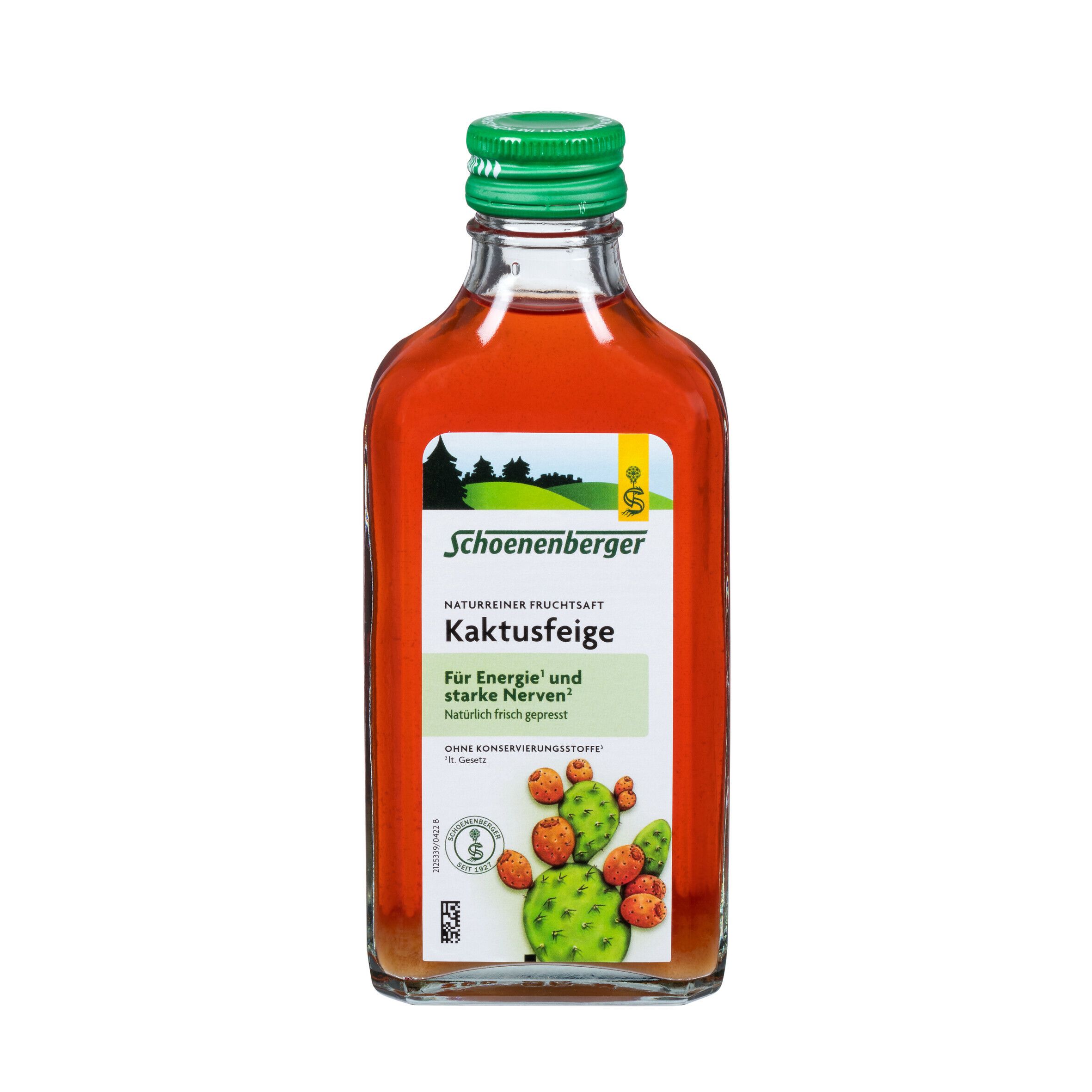 Schoenenberger® naturreiner Fruchtsaft Kaktusfeige