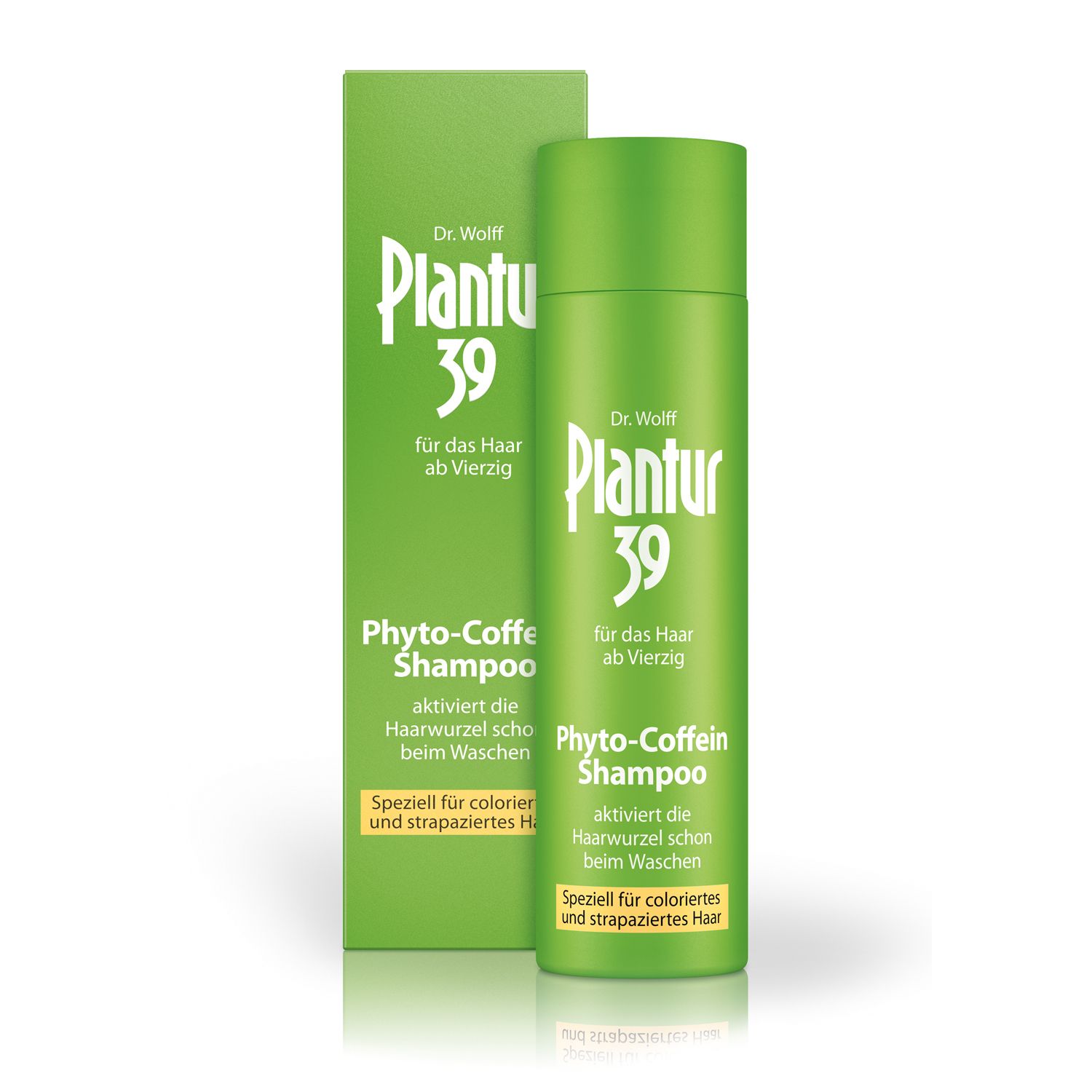 Plantur 39 Phyto-Coffein-Shampoo speziell für coloriertes und strapaziertes Haar