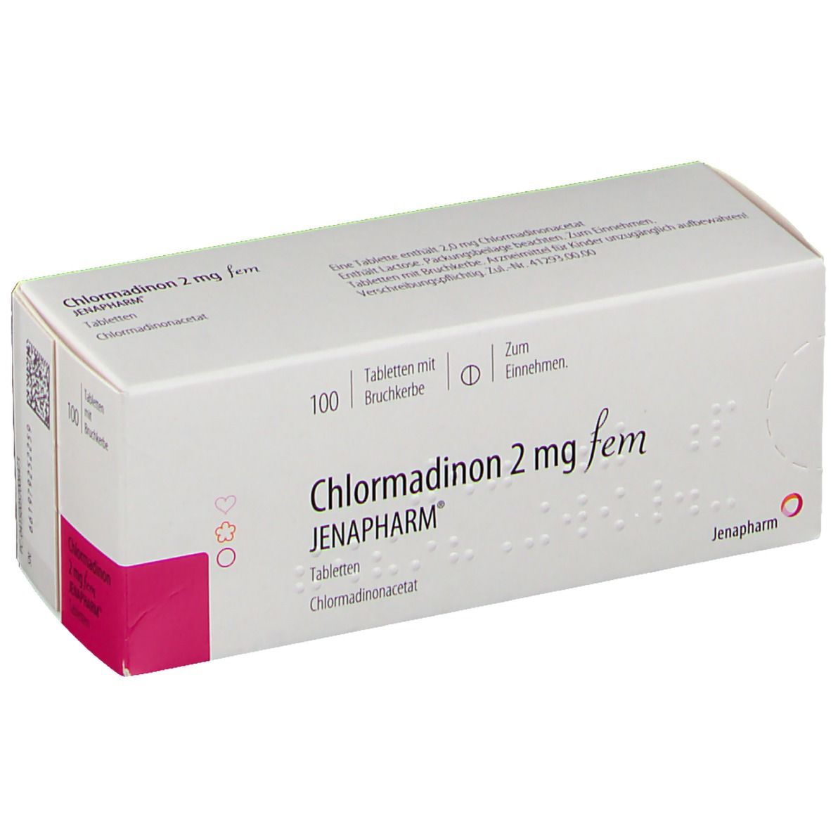 Chlormadinon 2 mg fem JENAPHARM®