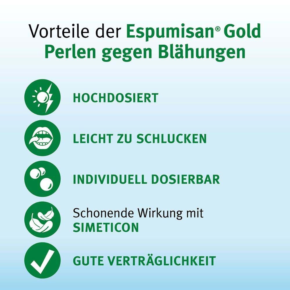 Espumisan® Gold Perlen gegen Blähungen
