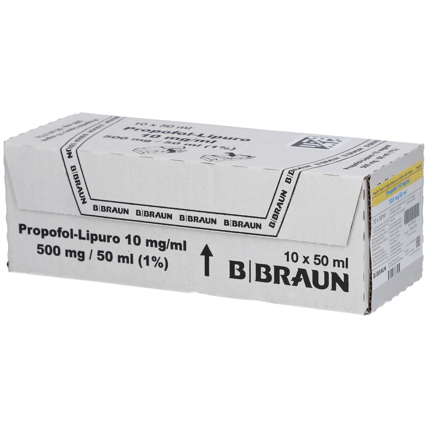 Propofol Lipuro 2% 20mg/ml Emuls.z.Inj.o.Inf.Dsfl. 10x50 ml Emulsion