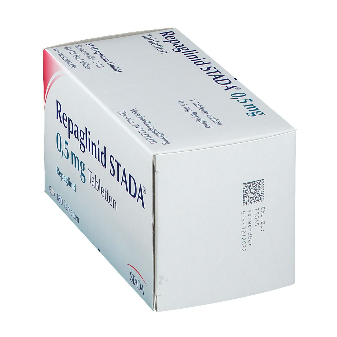 Repaglinid Stada 0,5 mg Tabletten 180 St