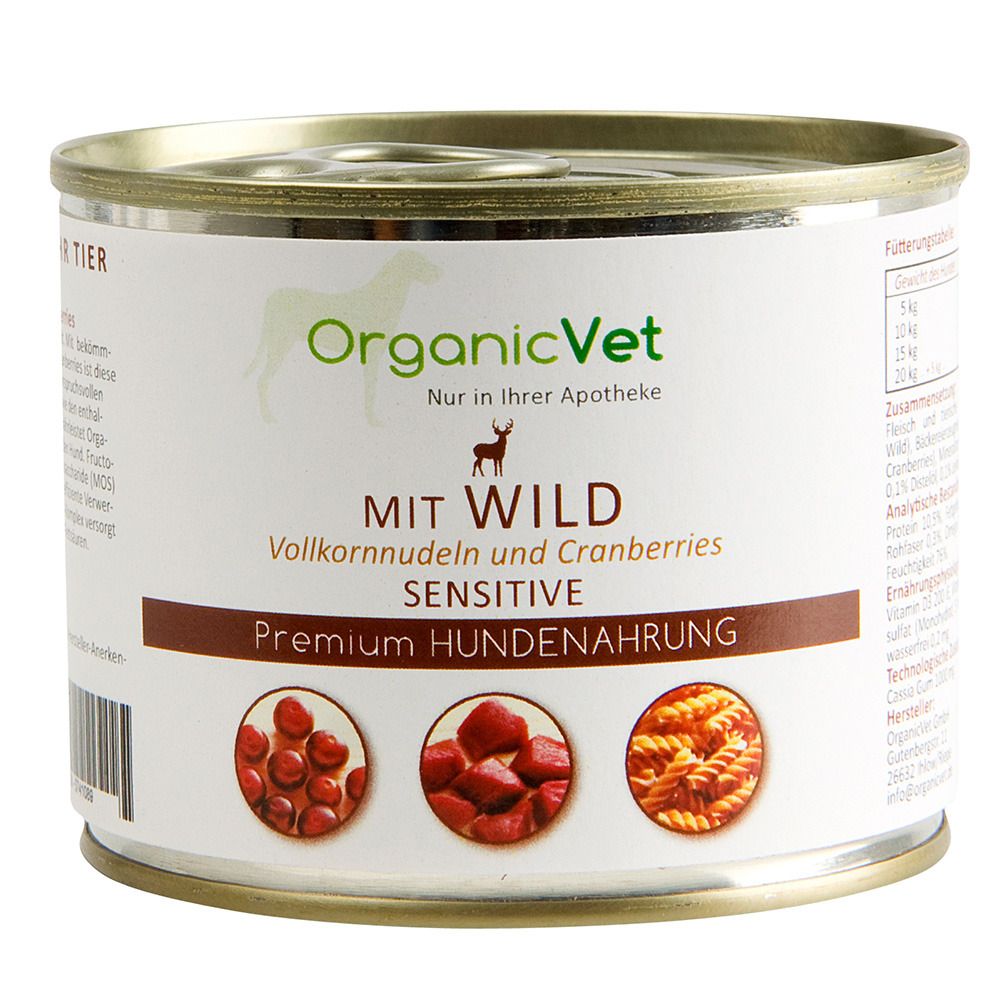 OrganicVet HUND Sensitive Wild
