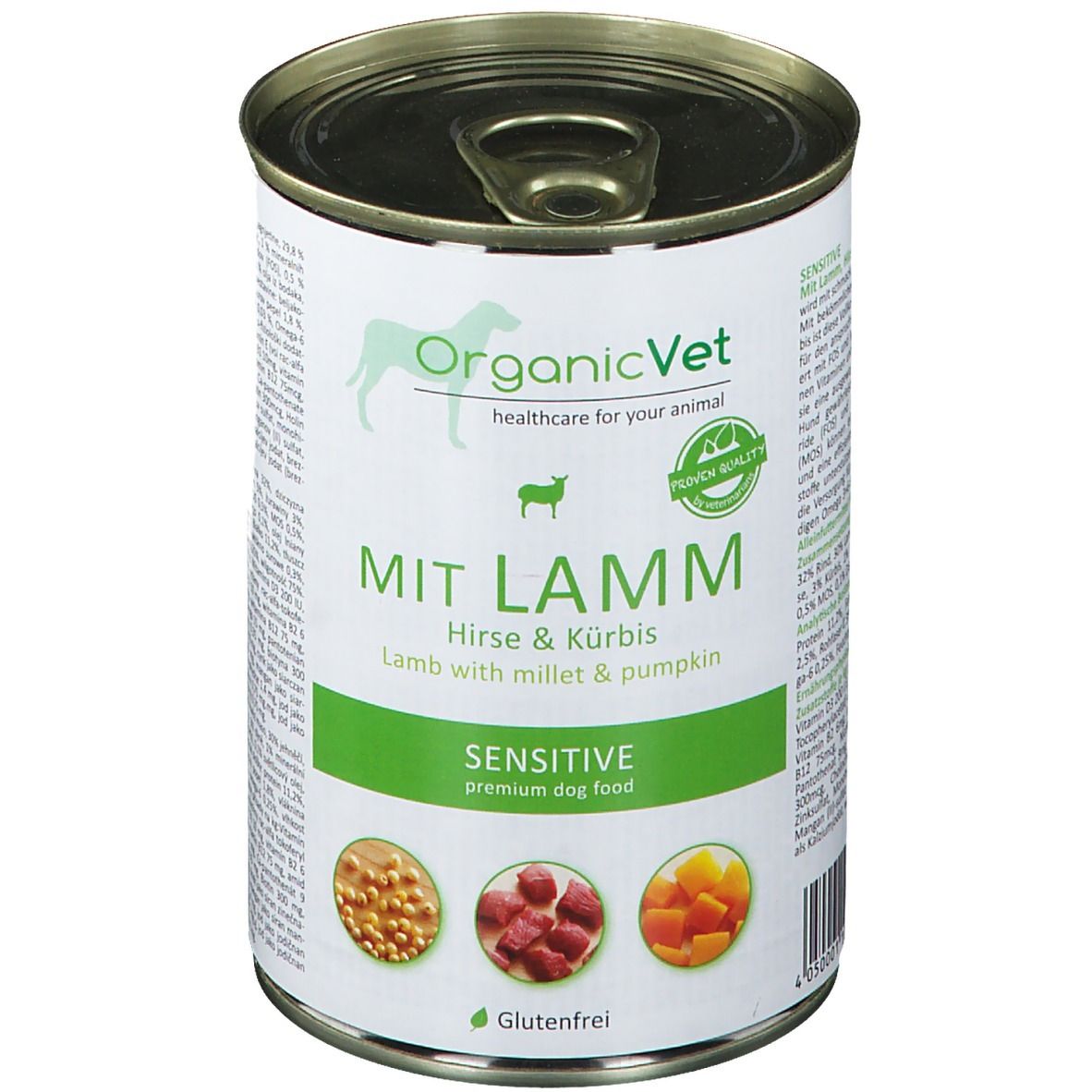 Dosennahrung Sensitive Lamm f.Hunde 400 g Futter