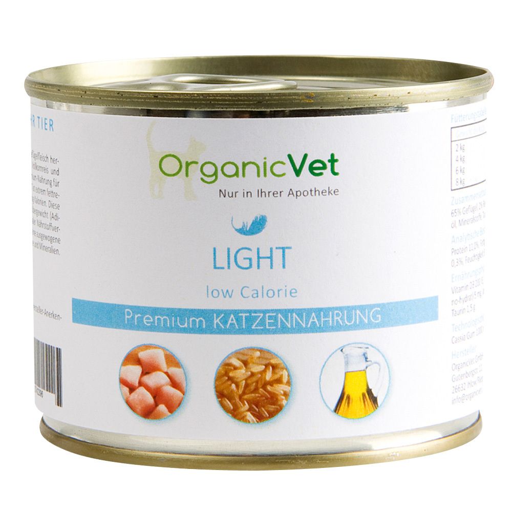 OrganicVet KATZE  LIGHT low Calorie