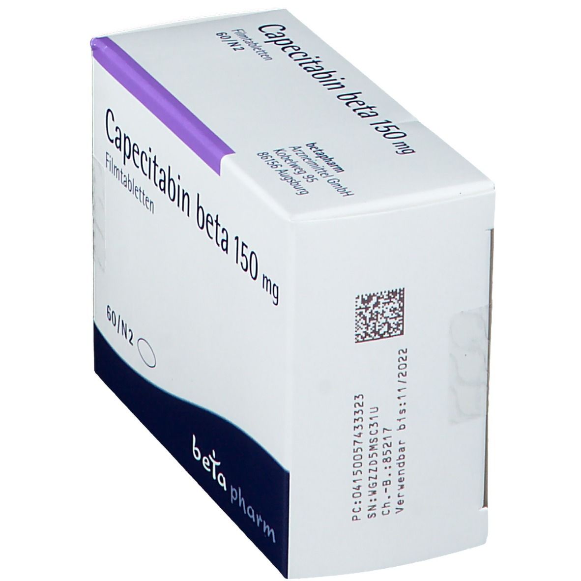 Capecitabin beta 150 mg