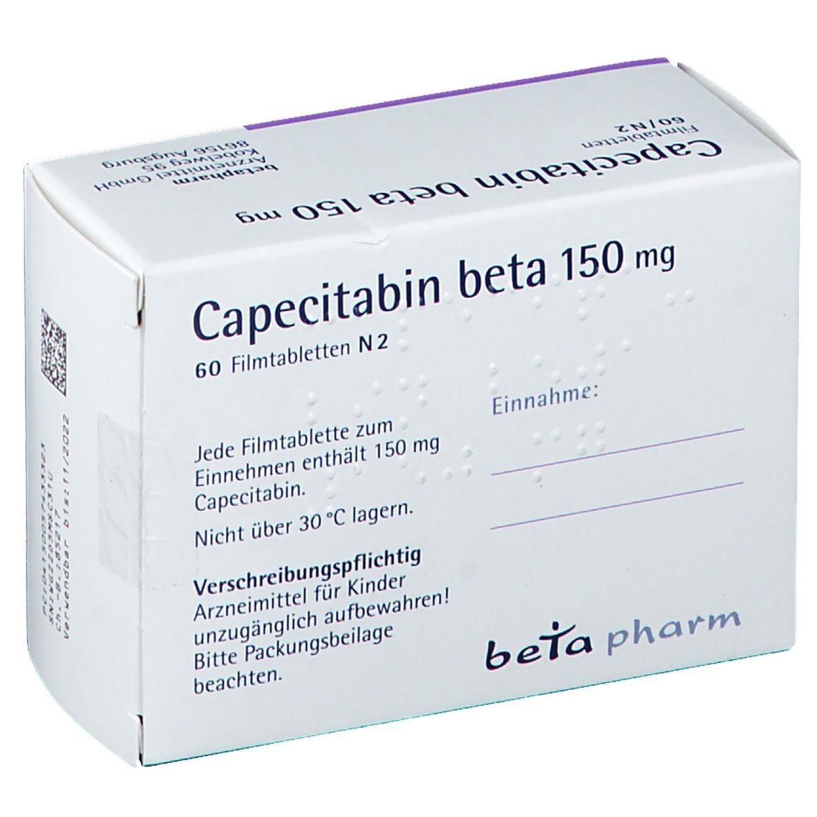 Capecitabin beta 150 mg
