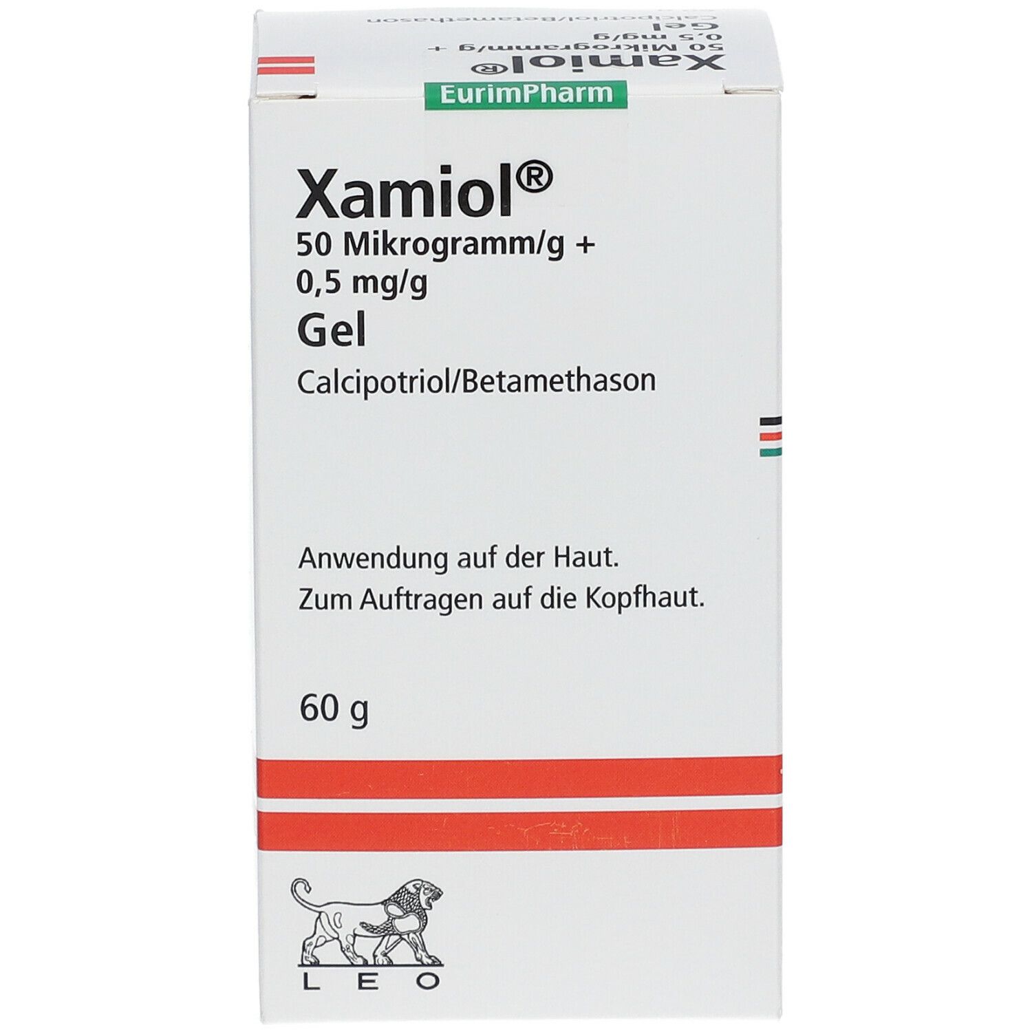 XAMIOL 50 Mikrogramm/g+0,5 mg/g Gel