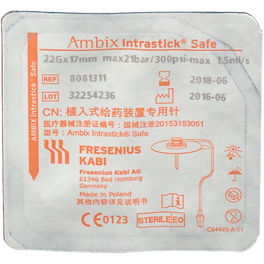 Ambix Intrastick® Safe 22 G x 17 mm