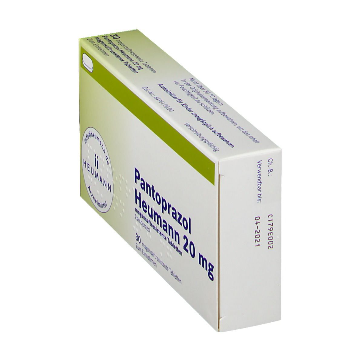 Pantoprazol Heumann 20 mg