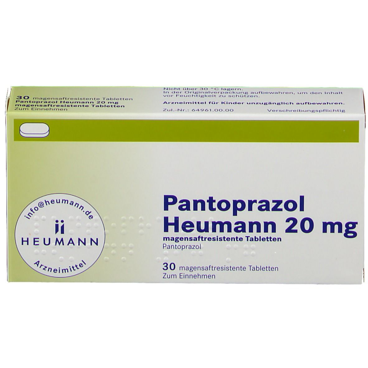 Pantoprazol Heumann 20 mg