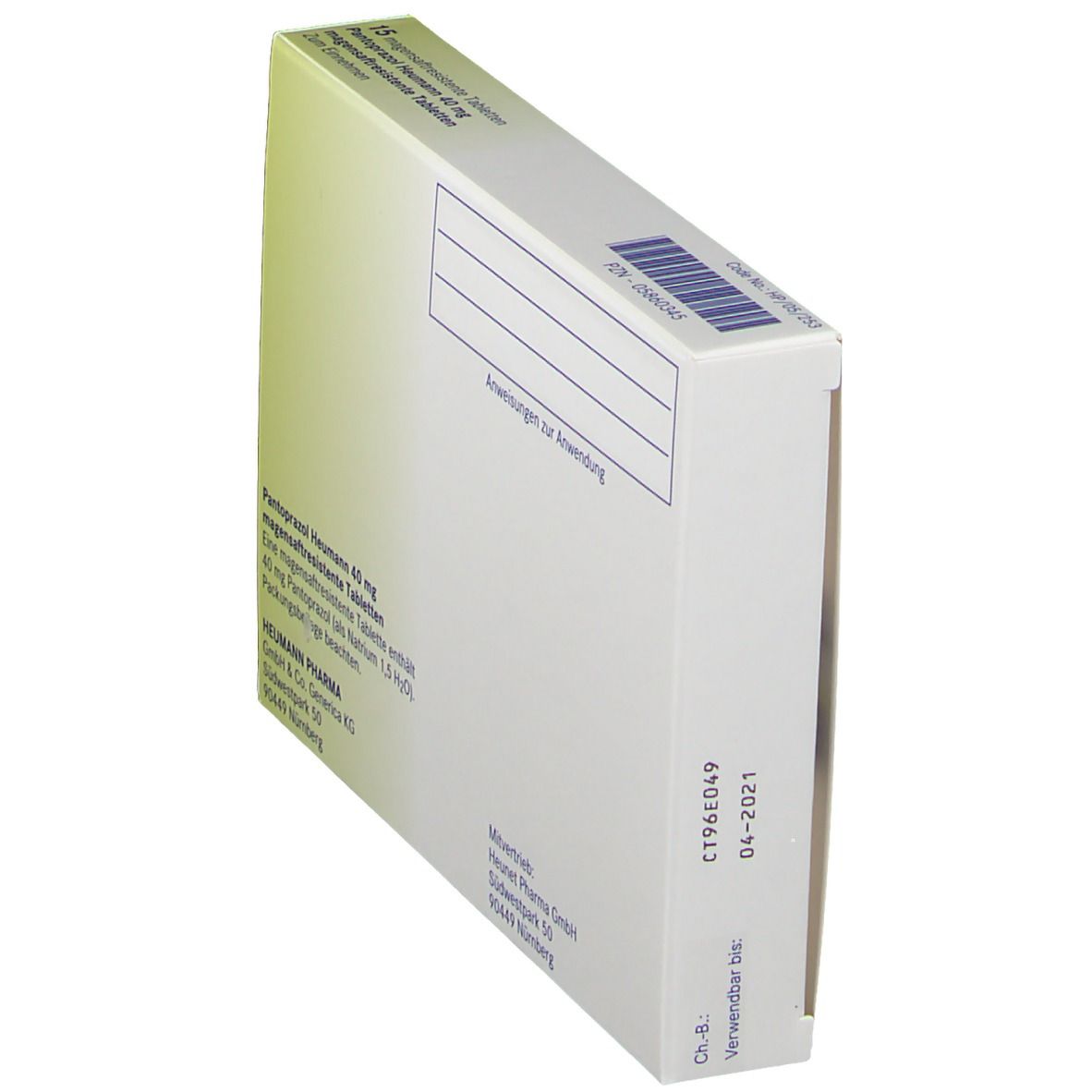 Pantoprazol Heumann 40 mg