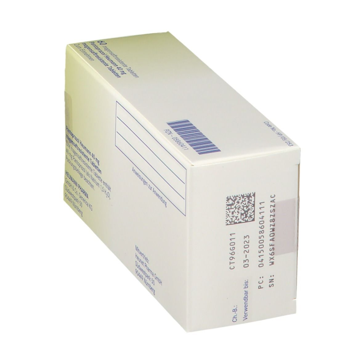 Pantoprazol Heumann 40 mg