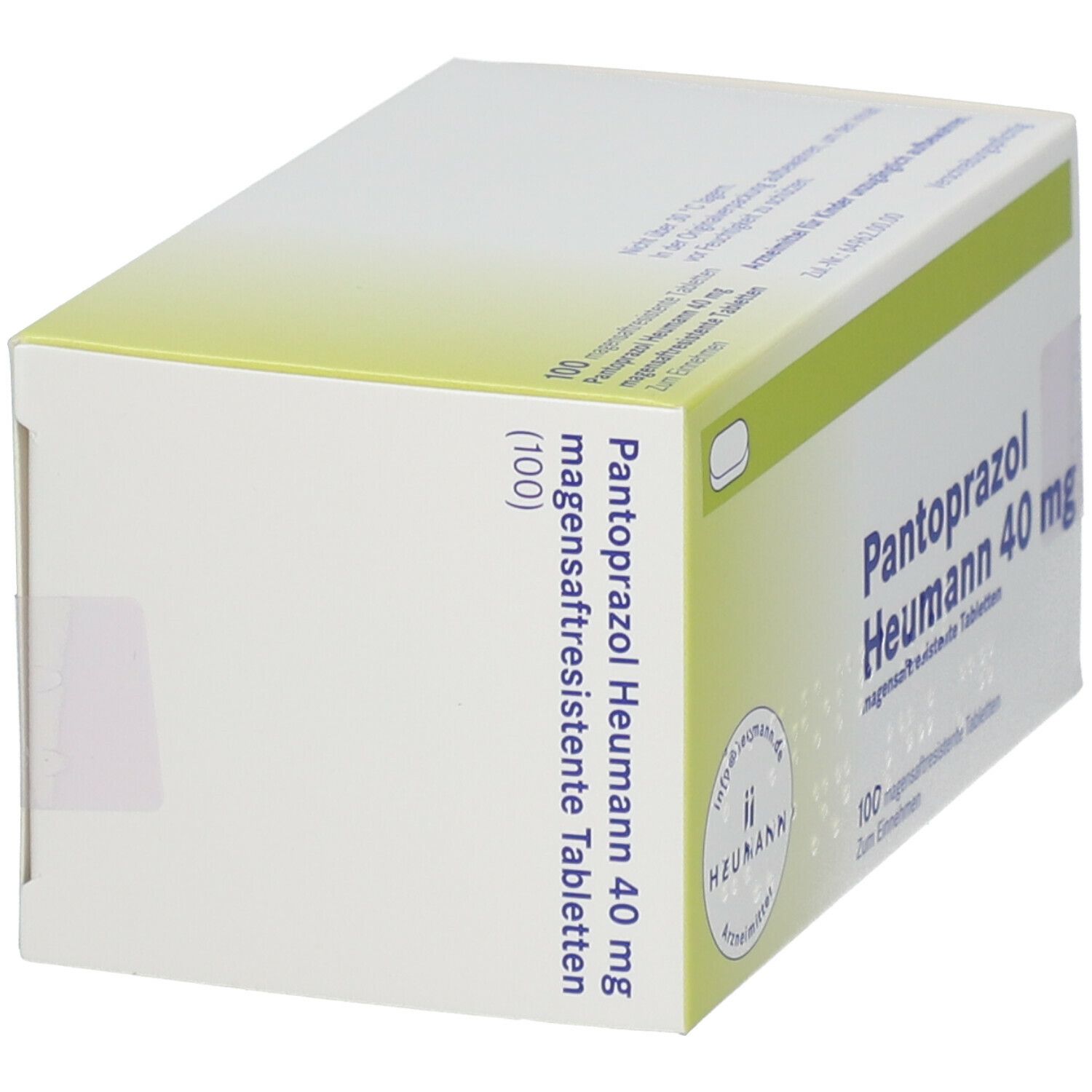 PANTOPRAZOL Heumann 40 mg magensaftres. Tabletten