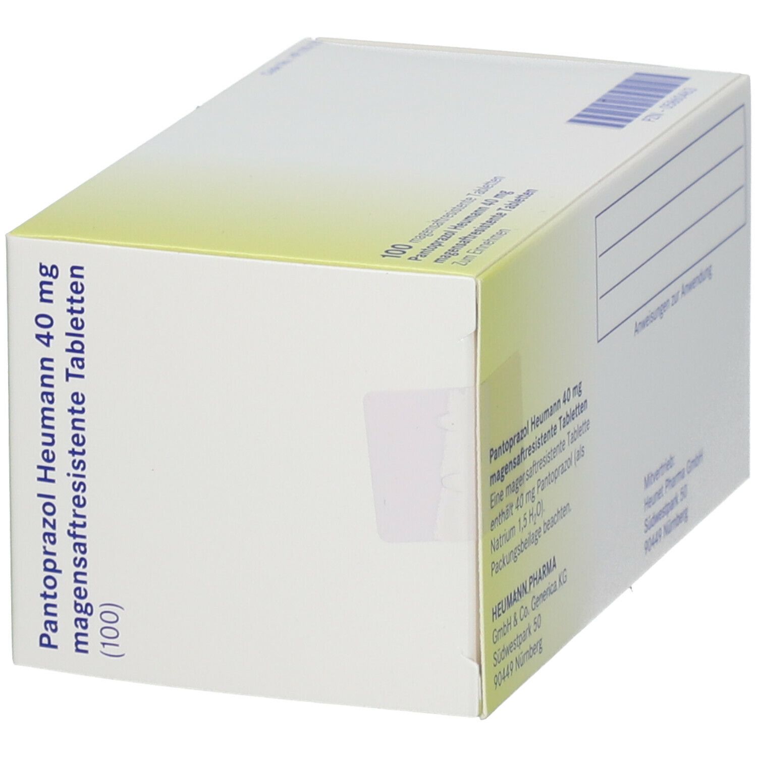 PANTOPRAZOL Heumann 40 mg magensaftres. Tabletten