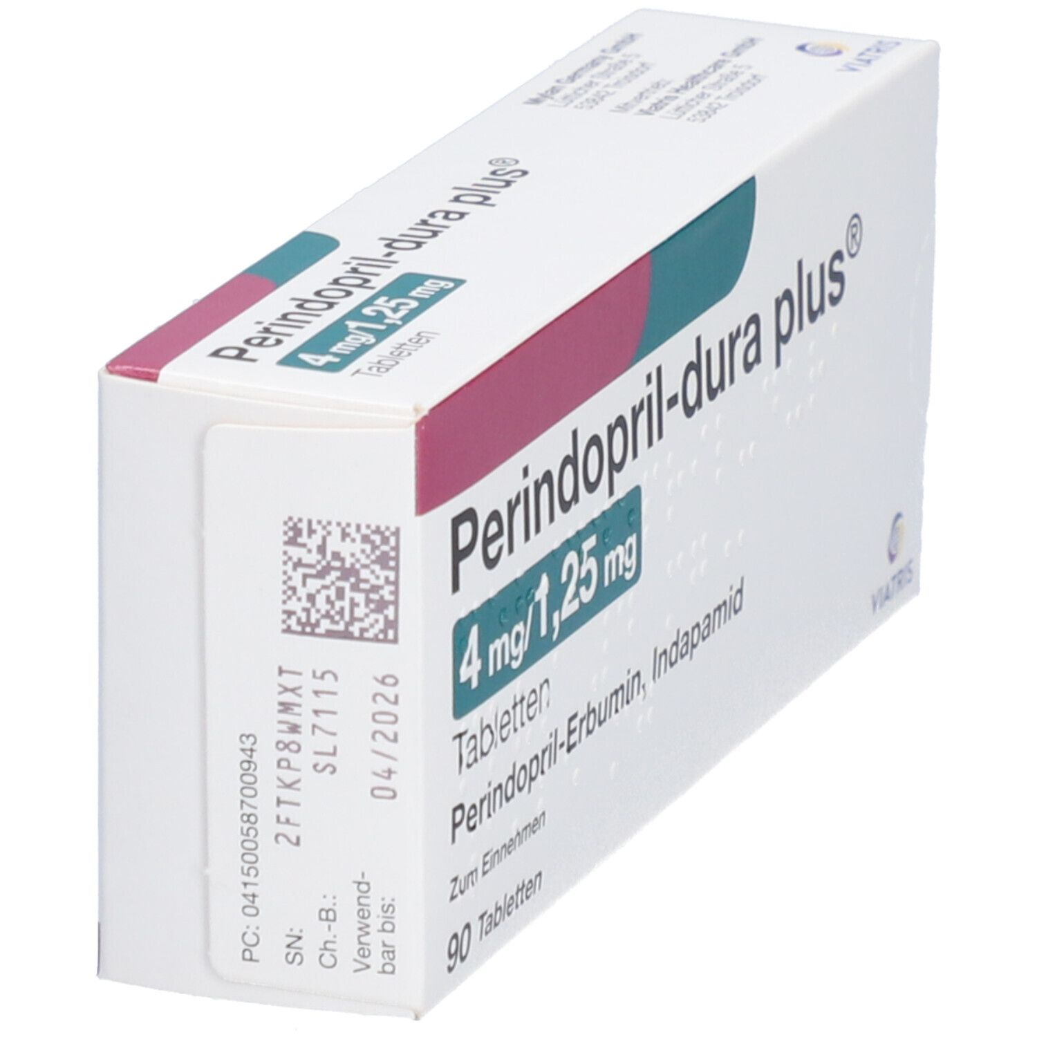 Perindopril-dura plus® 4 mg/1,25 mg