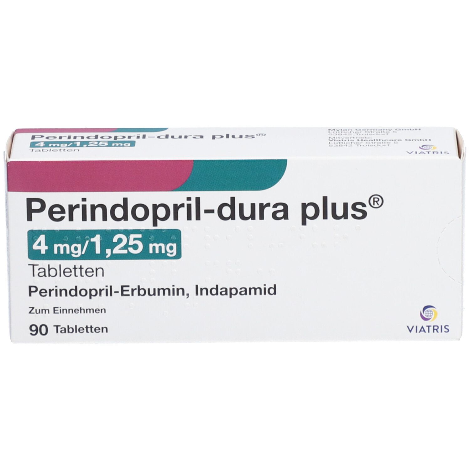 Perindopril-dura plus® 4 mg/1,25 mg