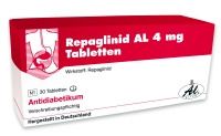 Repaglinid AL 4 mg