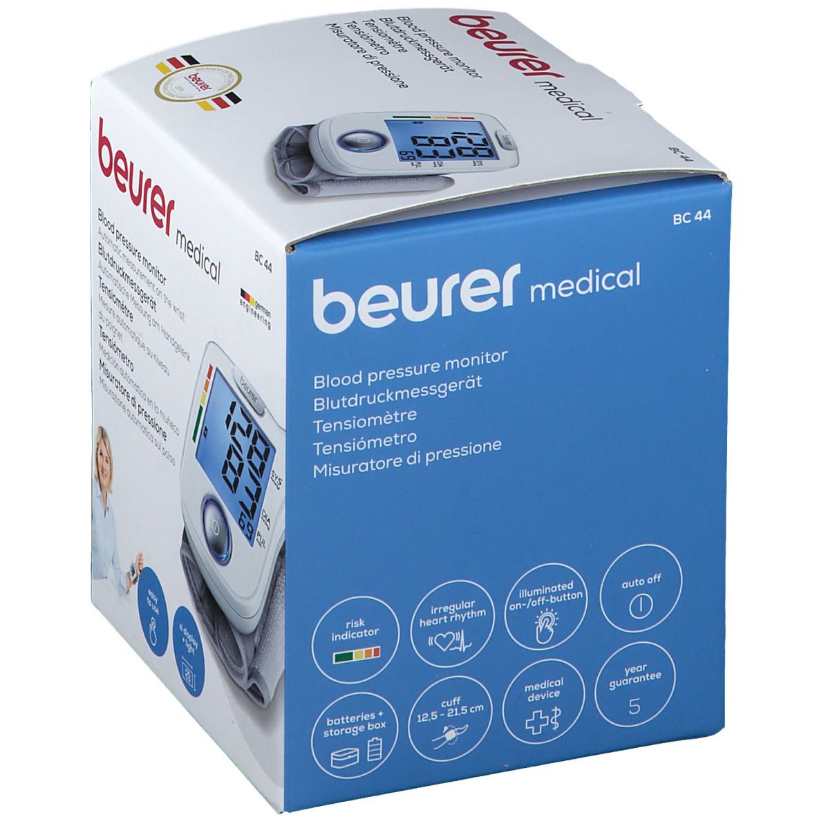 beurer Handgelenk-Blutdruckmessgerät BC44