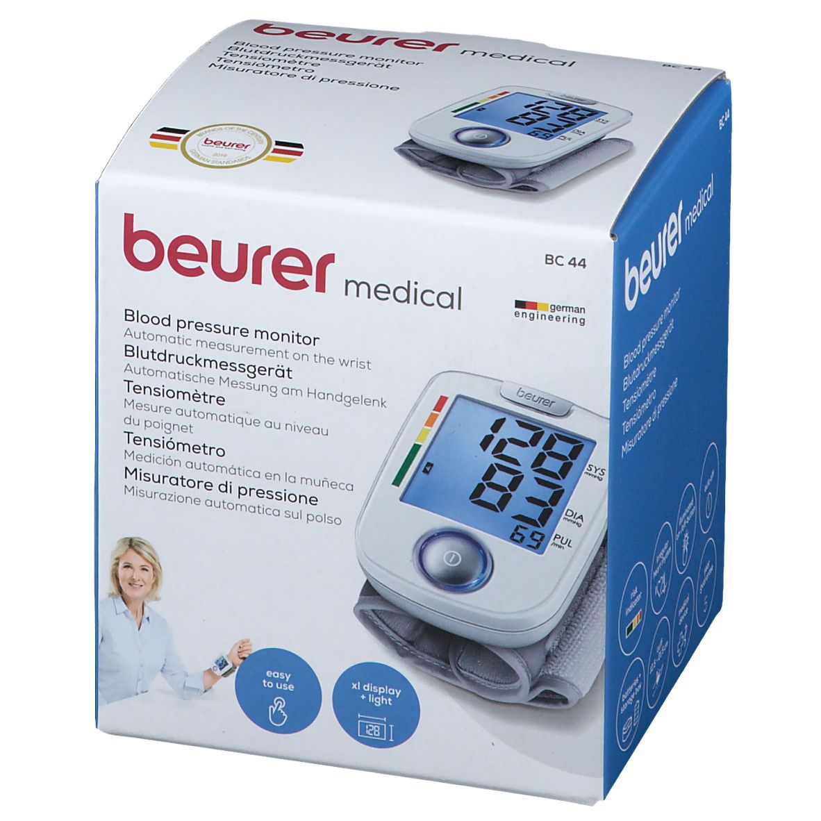 beurer Handgelenk-Blutdruckmessgerät BC44