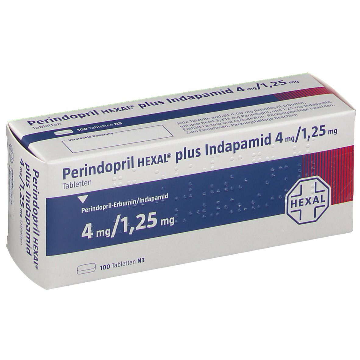 Perindopril HEXAL® plus Indapamid 4 mg/1,25 mg