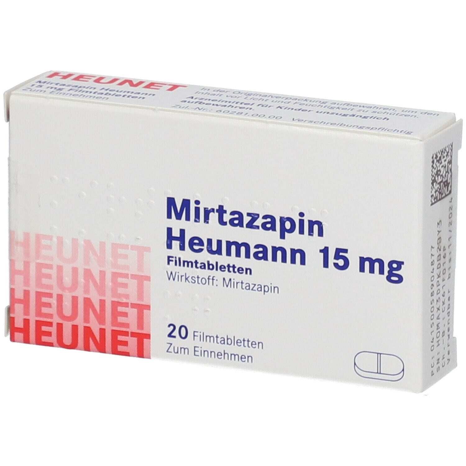 Mirtazapin Heumann 15 mg