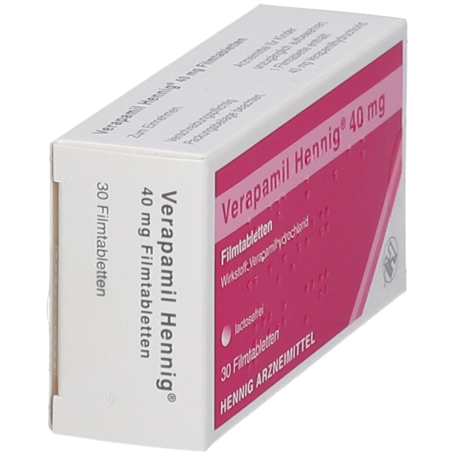 Verapamil Hennig 120 mg Filmtabletten 30 St