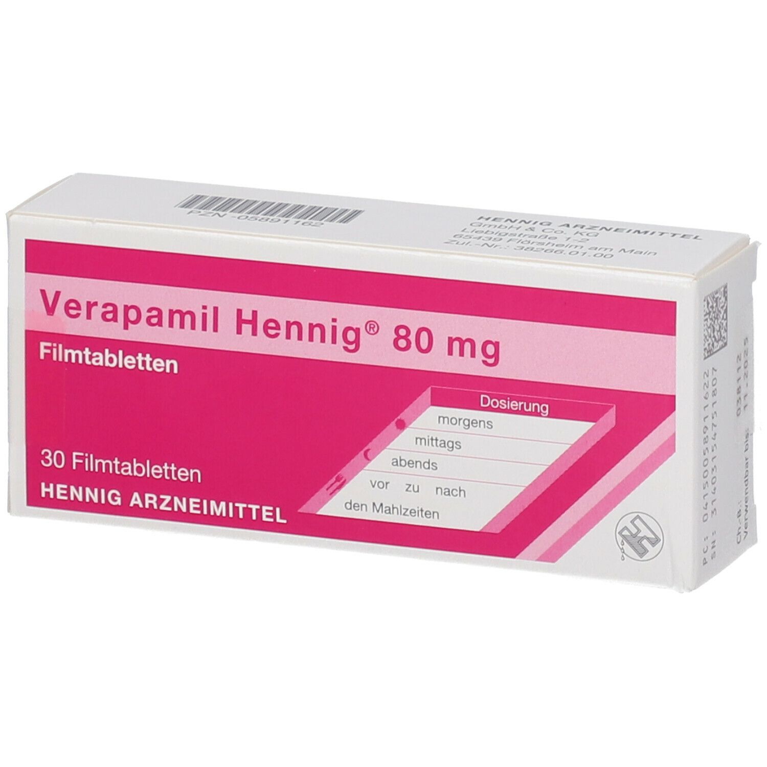 Verapamil Hennig® 80 mg