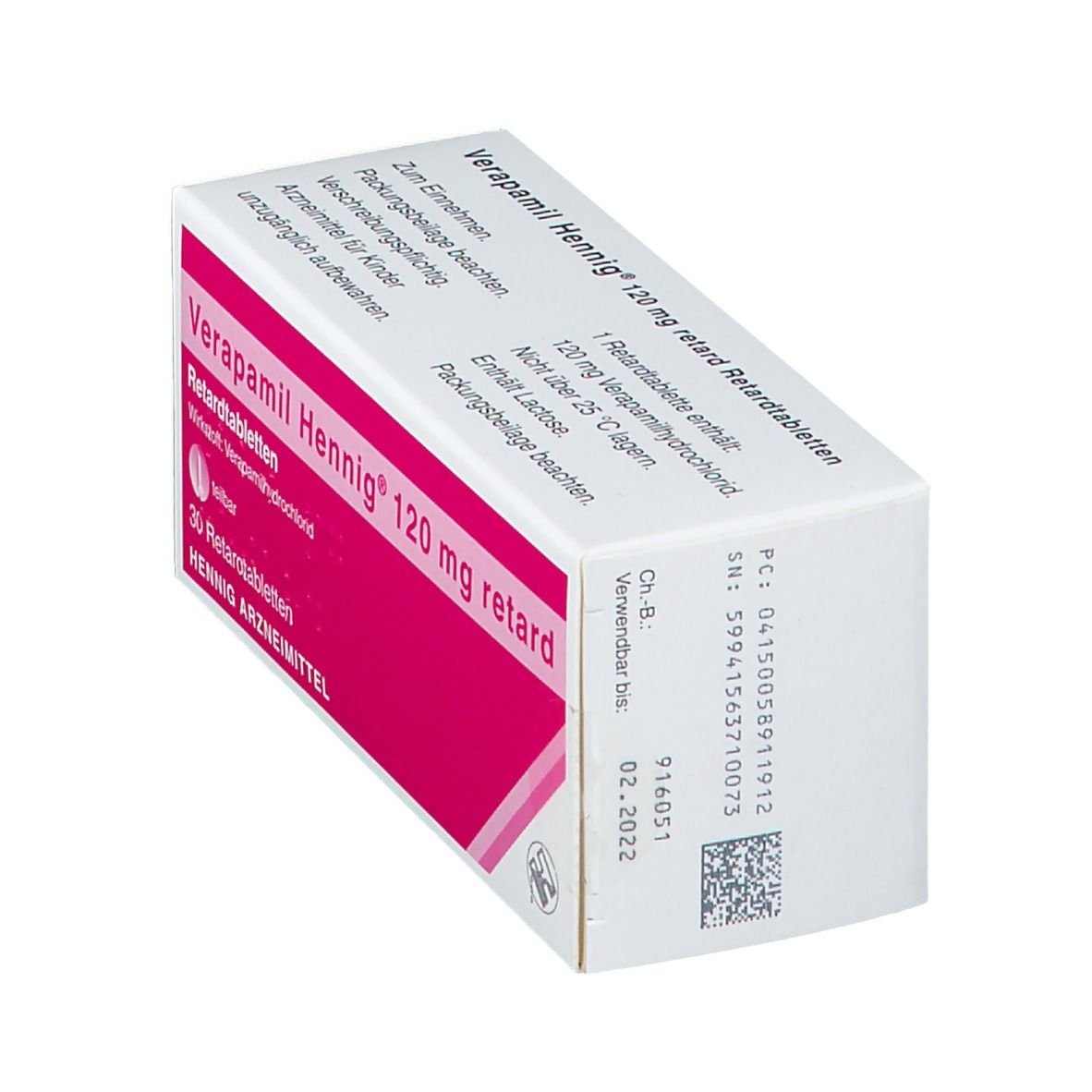 Verapamil Hennig® 120 mg