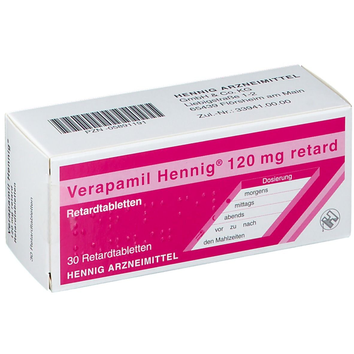 Verapamil Hennig® 120 mg