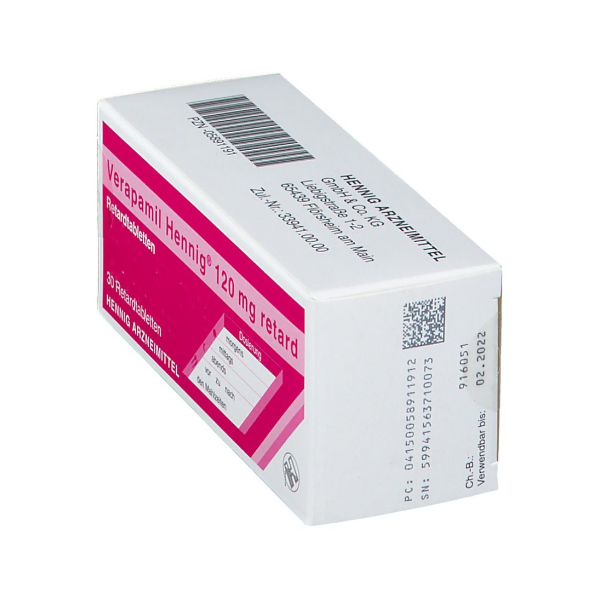 Verapamil Hennig® 120 mg