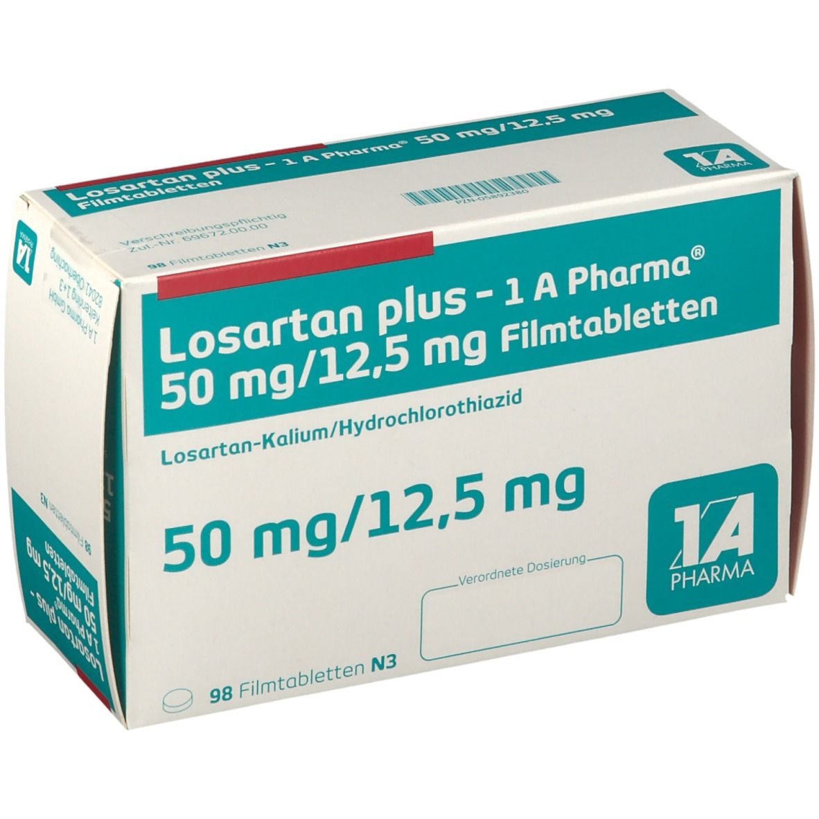 Losartan 1A Plus 50/12.5