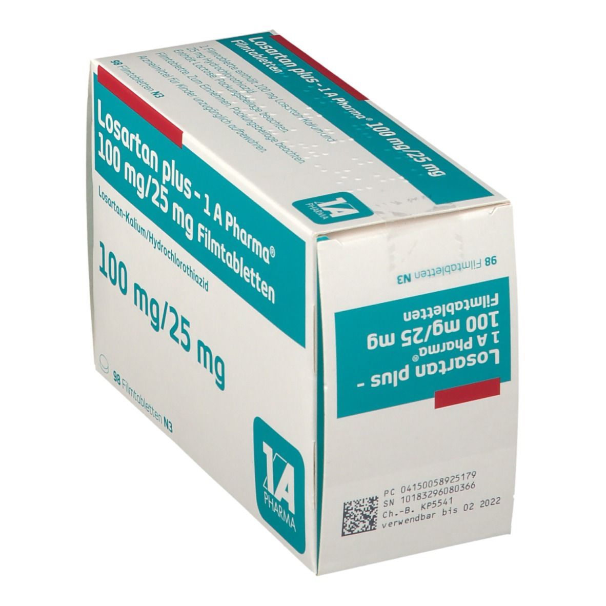 Losartan 1A Plus 100/25