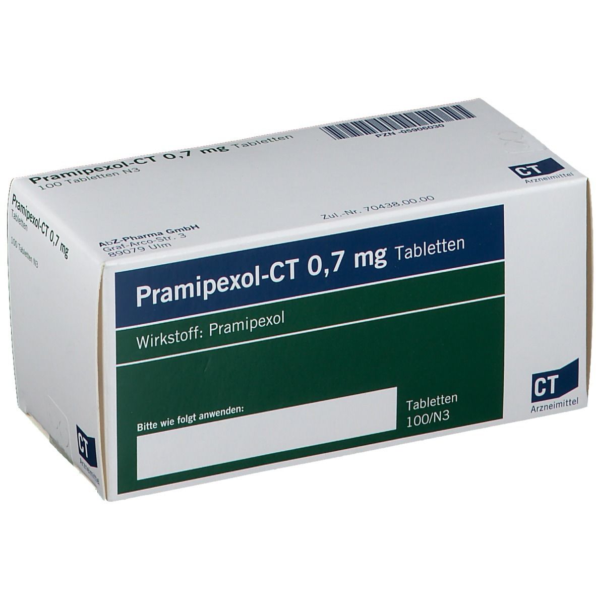 Pramipexol-CT 0,7 mg