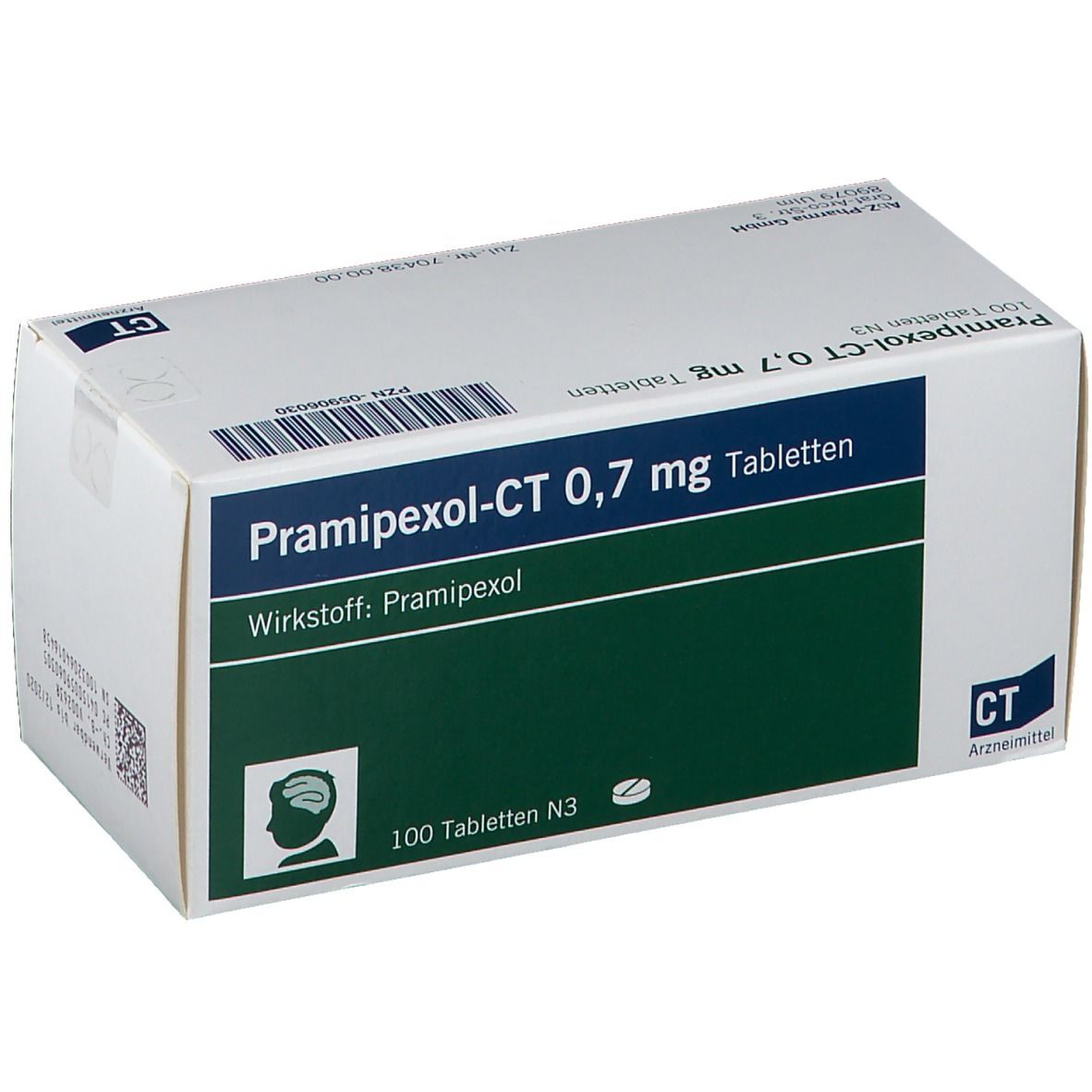 Pramipexol-CT 0,7 mg