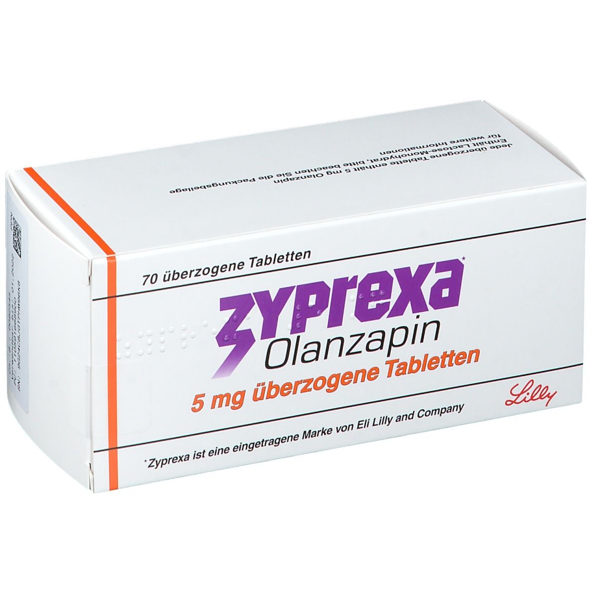 ZYPREXA 5 mg überzogene Tabletten