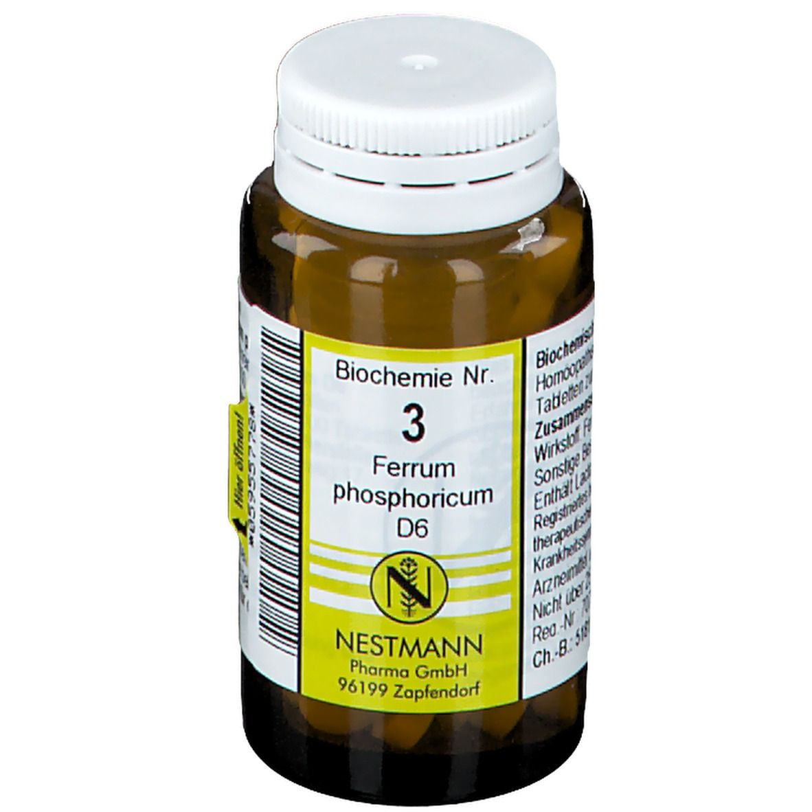 Biochemie 3 Ferrum phosphoricum D 6 Tabletten