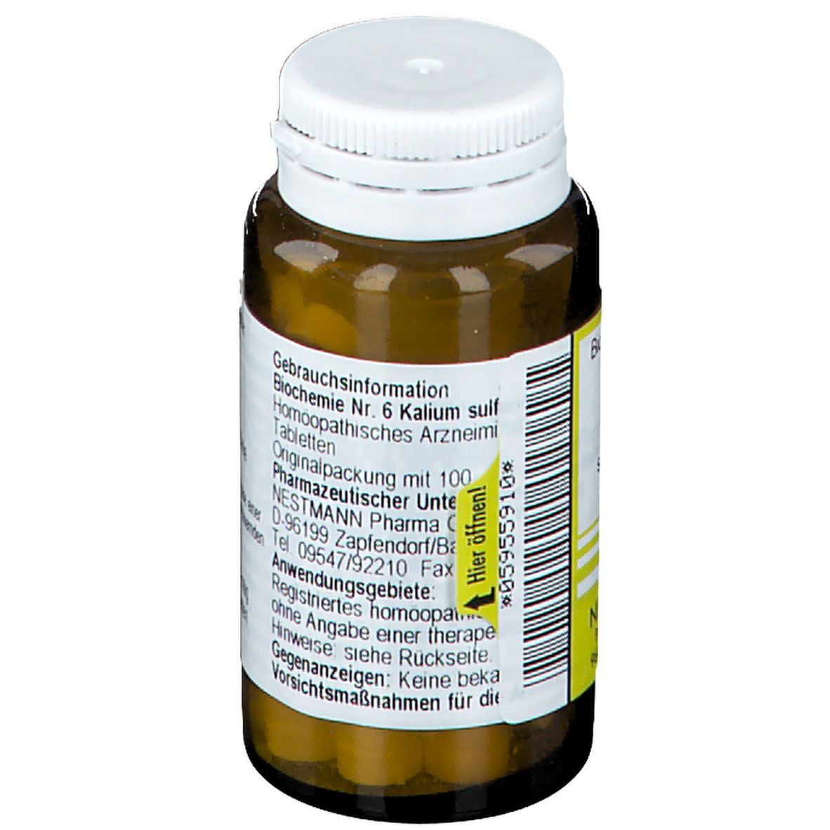 Biochemie 6 Kalium sulfuricum D6 Tabletten