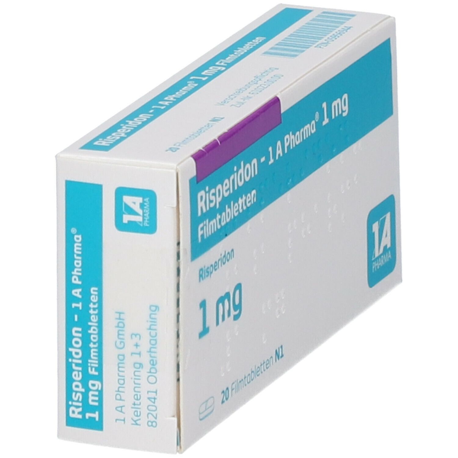 Risperidon-1A Pharma 1 mg Filmtabletten 20 St