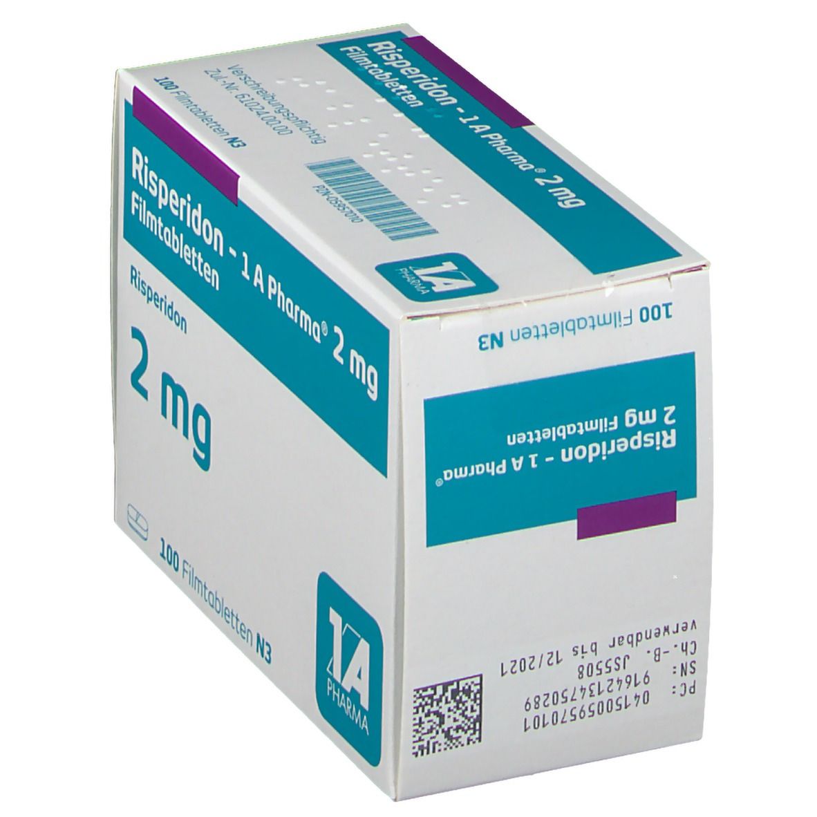 Risperidon 1A Pharma® 2Mg