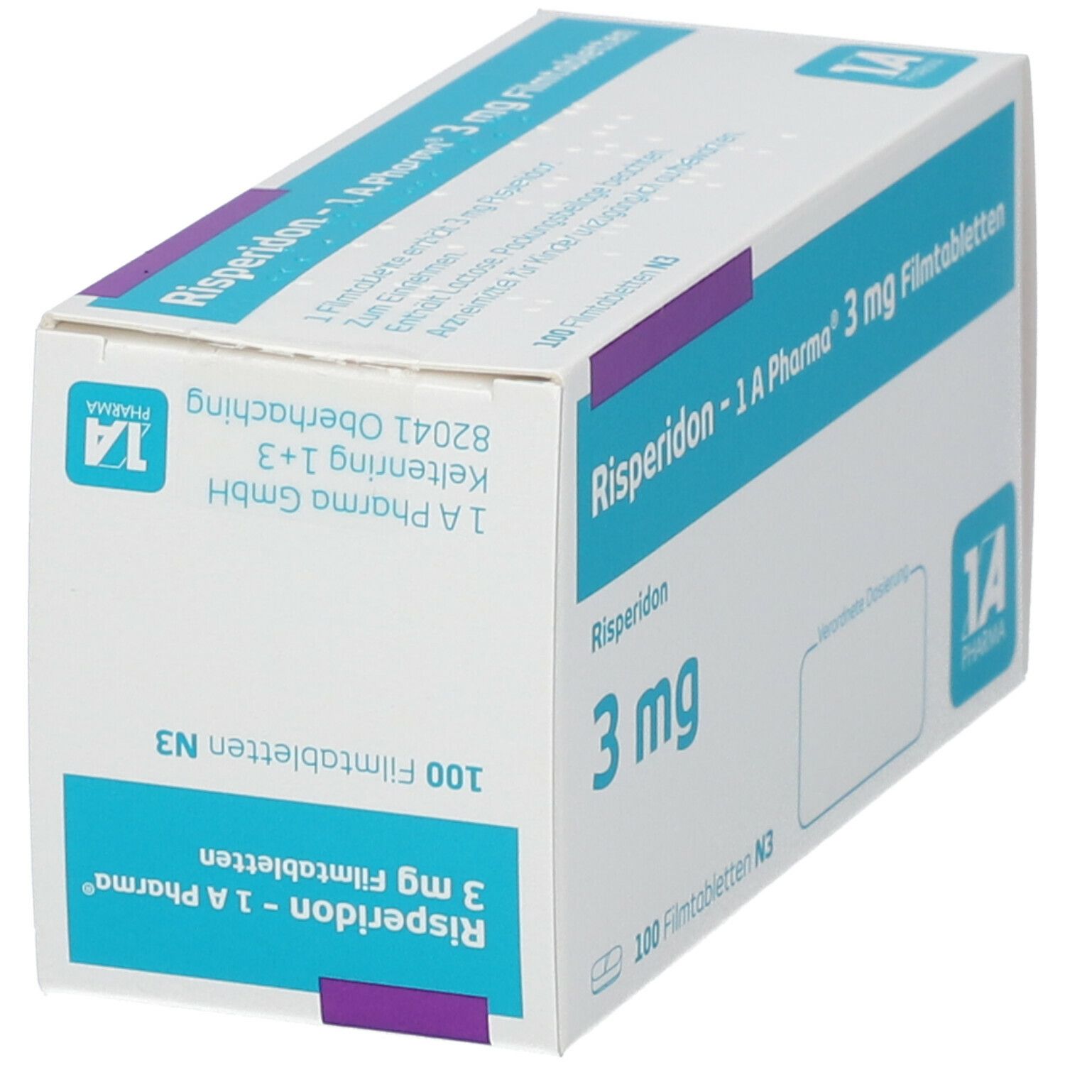 Risperidon 1A Pharma® 3Mg