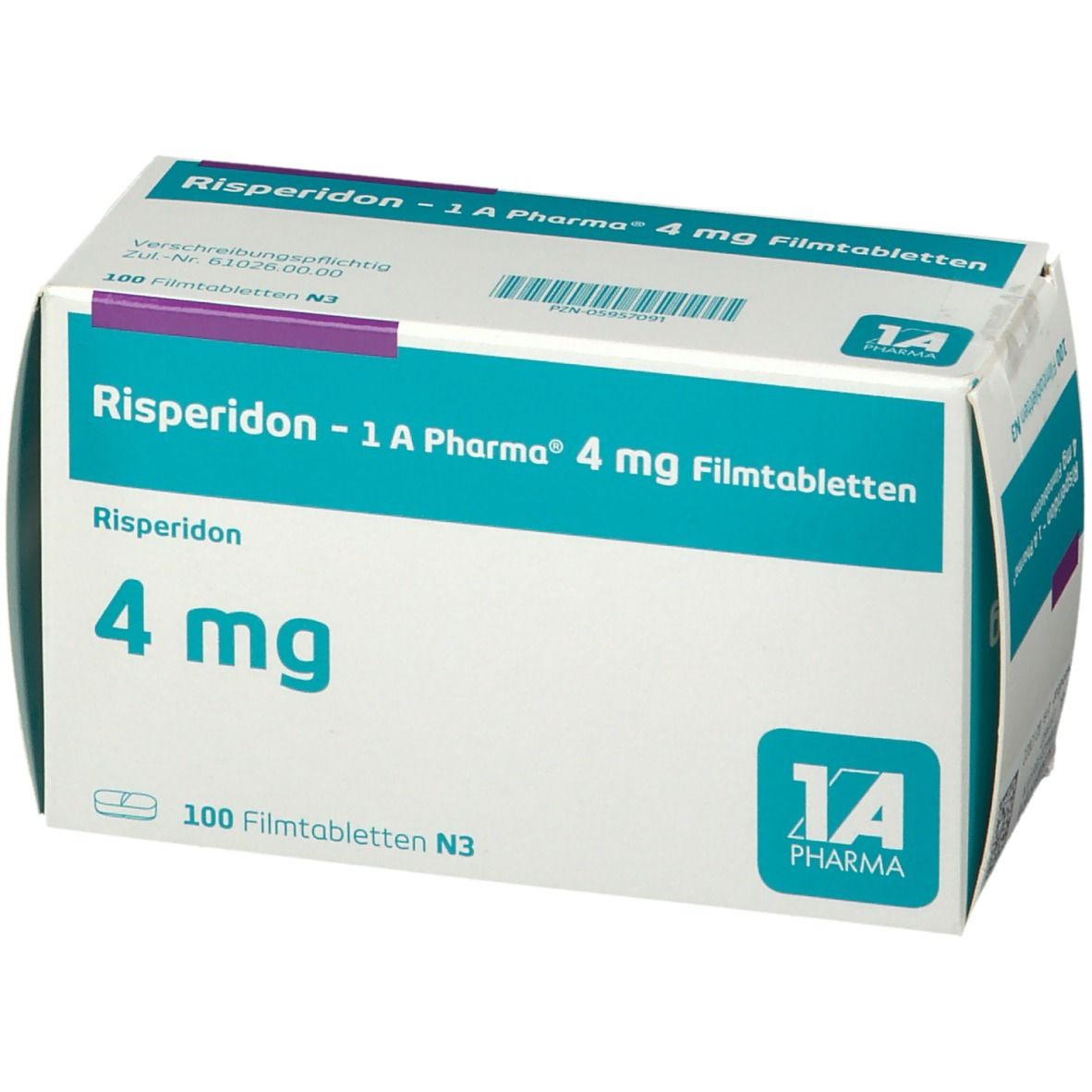 Risperidon 1A Pharma® 4Mg