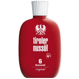 Tiroler Nussöl original Sonnenöl wasserfest LSF 6