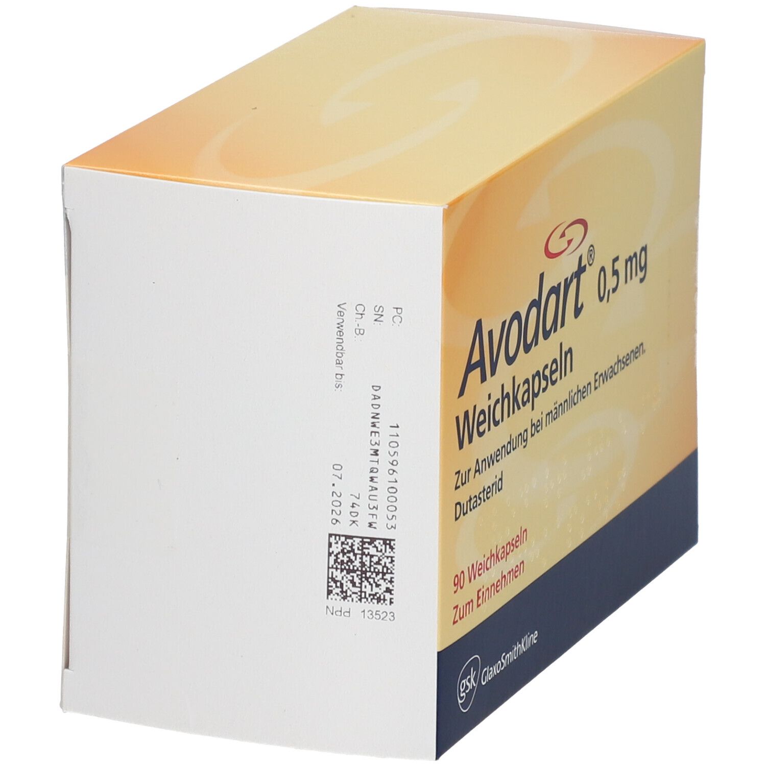 Avodart 0,5 mg Weichkapseln 90 St