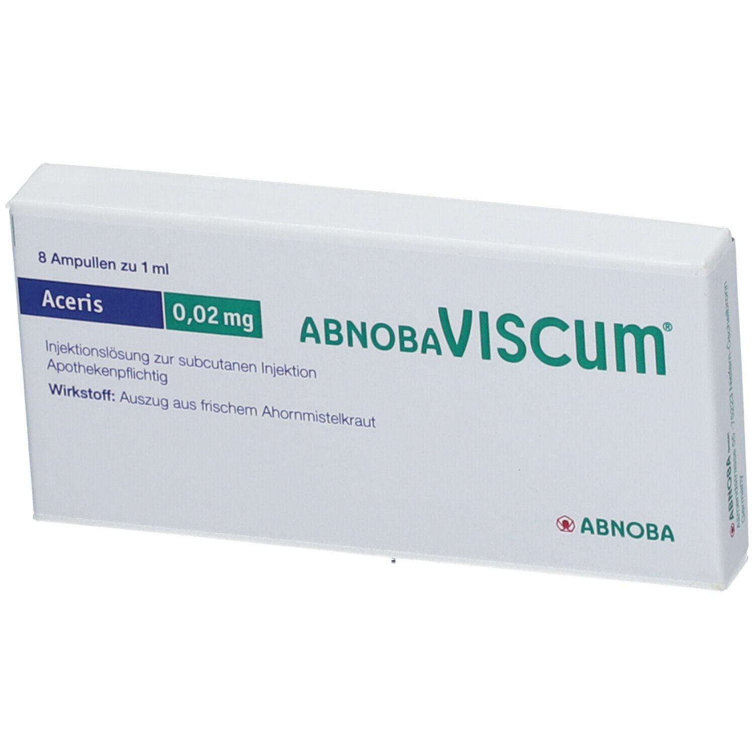abnobaVISCUM® Aceris 0,02 mg Ampullen