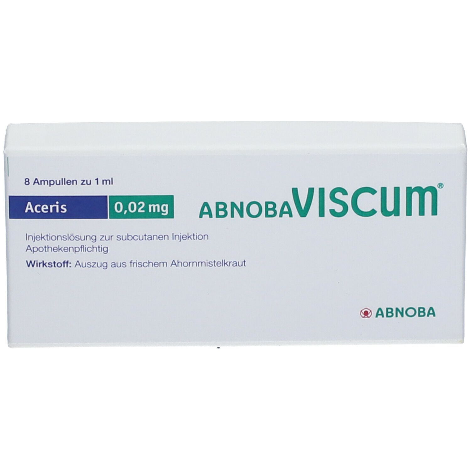 abnobaVISCUM® Aceris 0,02 mg Ampullen