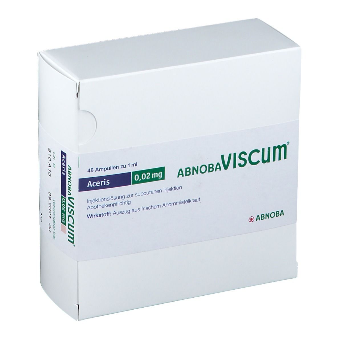 Abnobaviscum Aceris 0,02 mg Ampullen 48 St