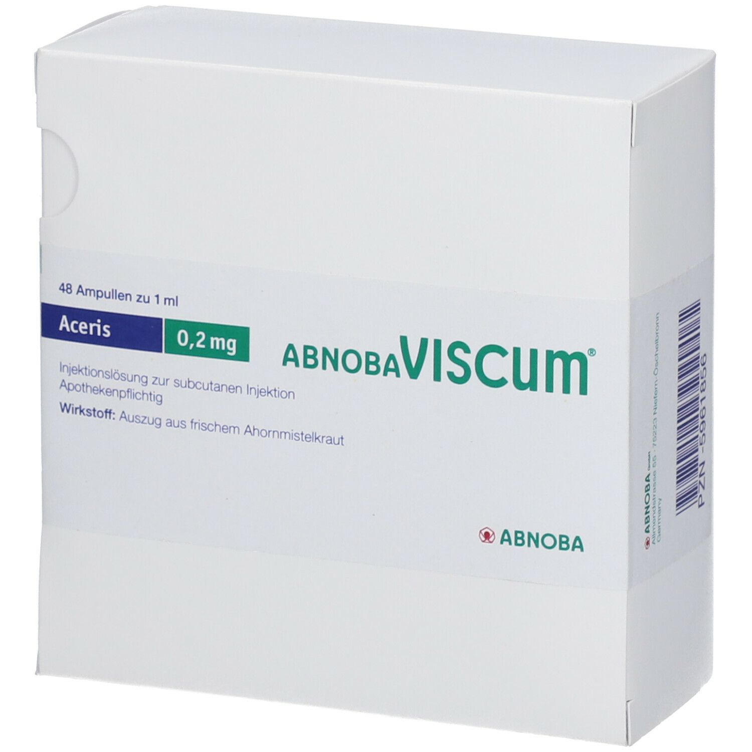 abnobaVISCUM® Aceris 0,2 mg Ampullen